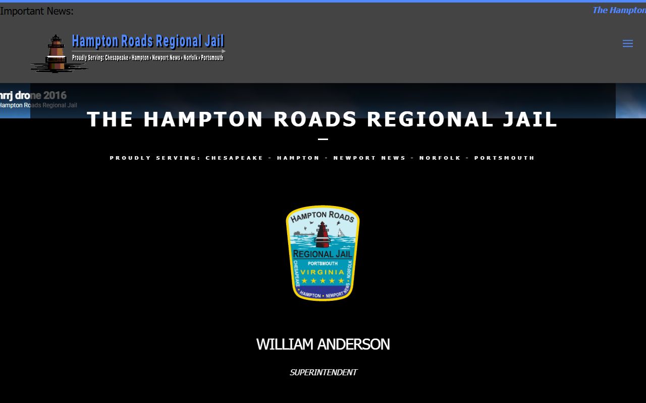 Hampton Jail Mugshots Hampton Roads Regional Jail